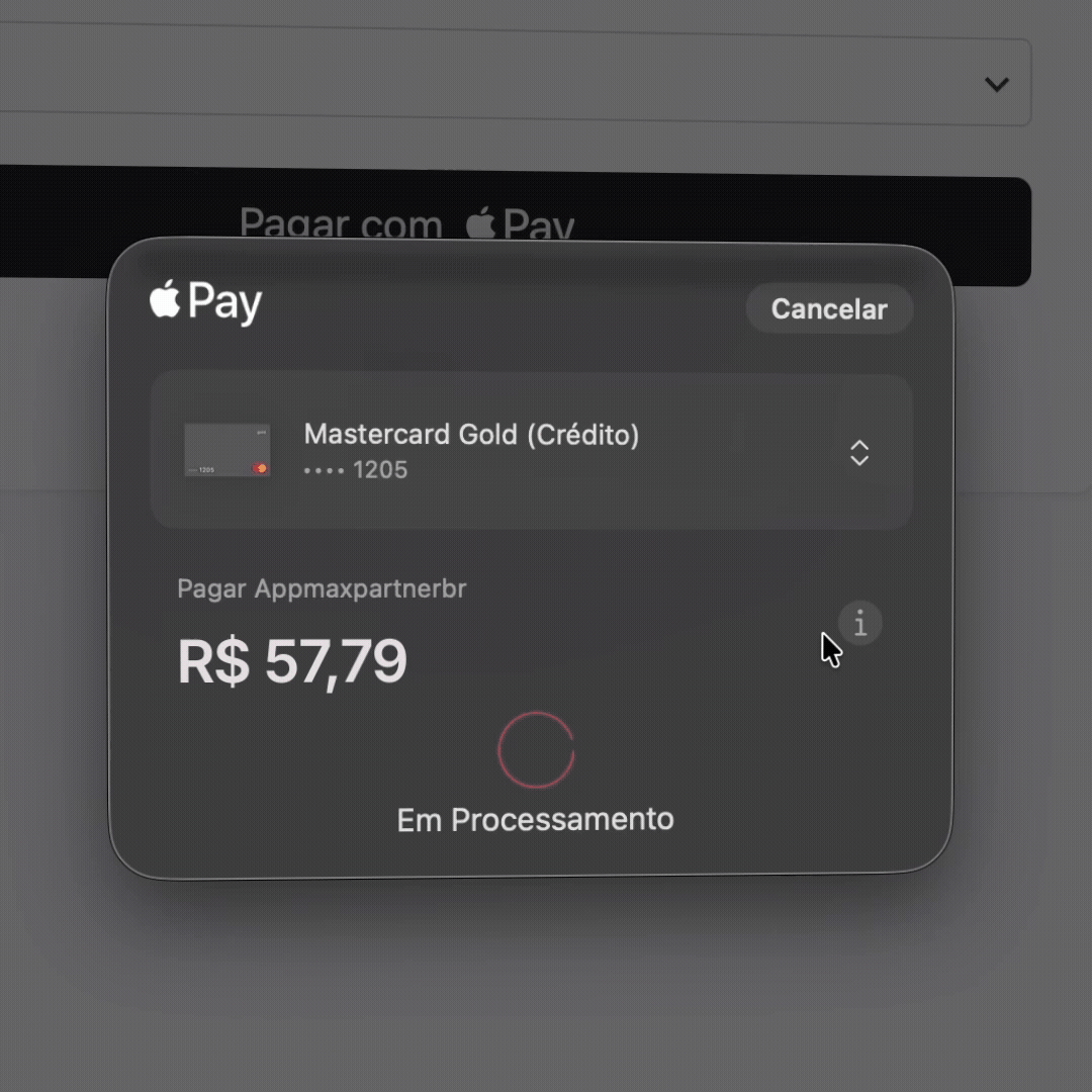 Link de pagamento customizável